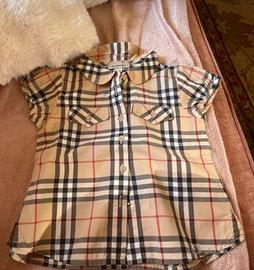 camicia burberry