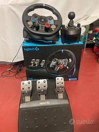 Volante logitech g29 + cambio manuale