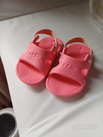 sandali scarpette bambina 19/20 mare piscina 