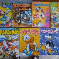 Lotto di 7 fumetti Disney Topolino