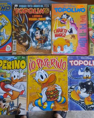Lotto di 7 fumetti Disney Topolino