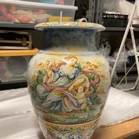 Vaso decorato a mano