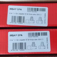 Valvole Irsap nuove monotubo per termosifone