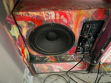 2 casse attive behringer 400wt