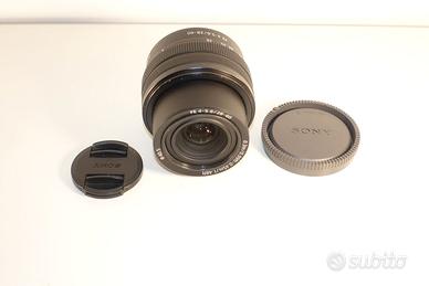 Sony 28-60mm f/4-5.6 (permuto con Zeiss 35 o 55mm)