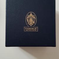 Scatola nuova di Fabergé con interno in seta 