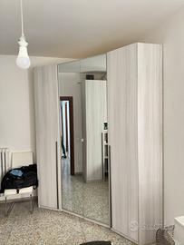 Cabina armadio angolare 4 ante