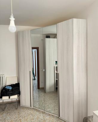 Cabina armadio angolare 4 ante