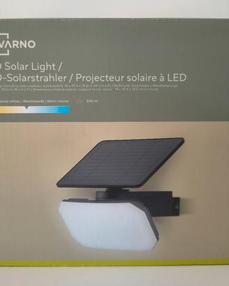 Faretto Solare Led da esterno IP54 - NUOVO
