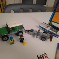60149 Lego City Pick up 4x4 con catamarano