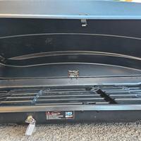 Box tetto Nordrive in ABS 530 litri nero goffrato