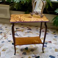 Narcisi- Tavolino art nouveau Galle