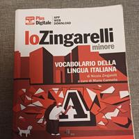 Vocabolario dizionario lo Zingarelli minore