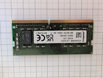 RAM Kingston 8GB KVR32S22S8/8 3200MHz DDR4 NonECC