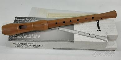 HOHNER GERMANY  flauto dolce 9531 legno pero