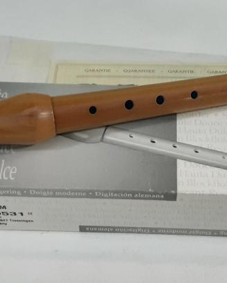 HOHNER GERMANY  flauto dolce 9531 legno pero