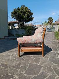 Divano legno 3 posti