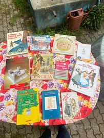 Lotto 12 Libri Vintage e d'Epoca: Fiabe Illustrate
