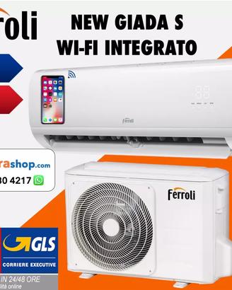 CONDIZIONATORI FERROLI GIADA S WIFI INTEGRATO A++