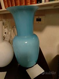 Vaso Venini azzurro originale
