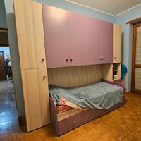 Cameretta bambina doppio letto