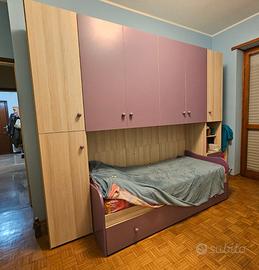 Cameretta bambina doppio letto