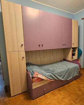 Cameretta bambina doppio letto