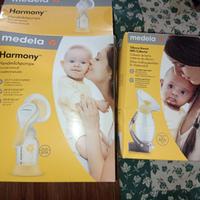 Medela Harmony+silicone breast milk collector