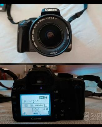 reflex con accessori 