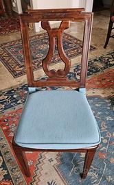 Sedie legno massiccio