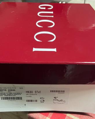 Gucci sandalo donna nuovo originale