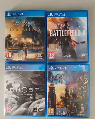 Battlefield 1, Kingdom Hearts 3, Ghost of Tsushima