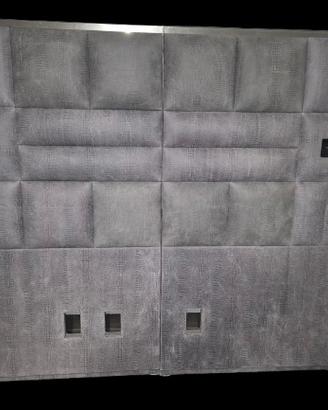 letto SMANIA pelle cocco