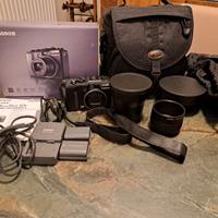 Digital camera Canon powershot G9 con accessori