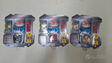 Lotto 3 Bakugan Battle Gear Sigillati