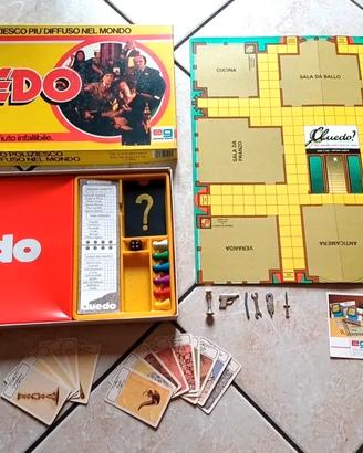 Cluedo Giallo gioco in scatola vintage EG completo