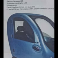 Un scooter elettrico per anziane e disabili