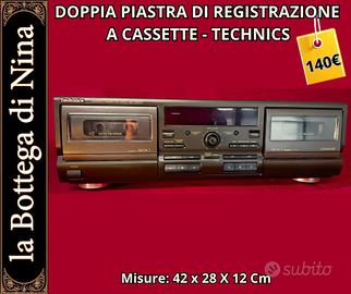 Doppia Piastra di Registrazione Technics