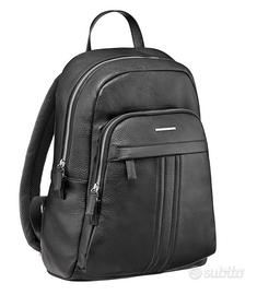 zaino Geox in pelle nera