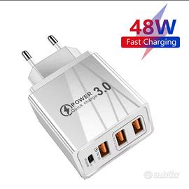 Caricabatterie USB 48W