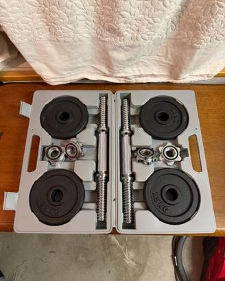 2 set pesi da 15kg CDU