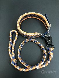 Set collare + guinzaglio ATLAS CANINE paracord 550