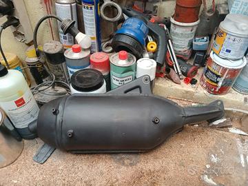 marmitta  sitoplus gilera runner piaggio hexagon 