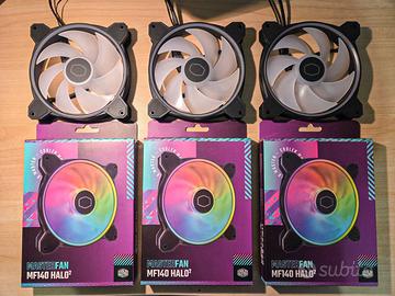 Ventole Cooler Master MasterFan MF140 Halo2 ARGB