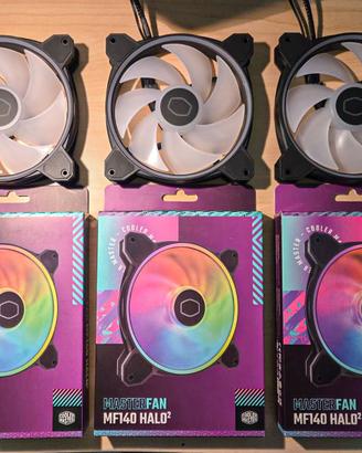 Ventole Cooler Master MasterFan MF140 Halo2 ARGB