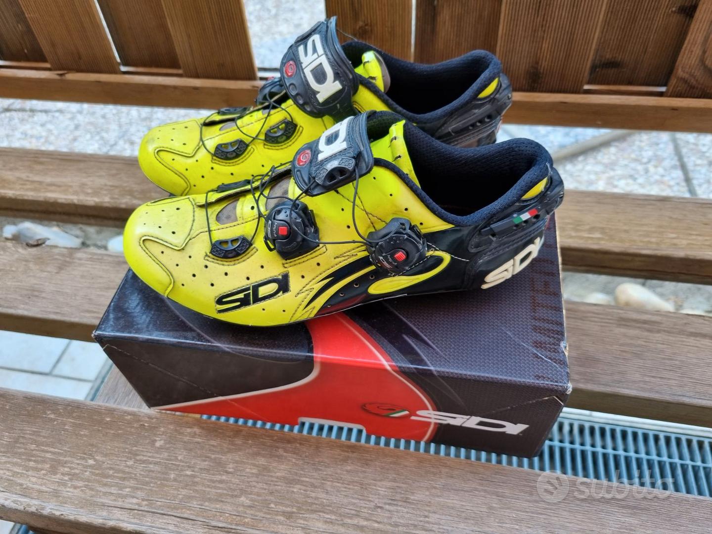 Scarpe sidi hotsell kaos giallo fluo