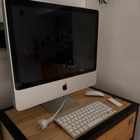 iMac20 mod. A1224 con tastiera e mouse wireless