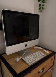 iMac20 mod. A1224 con tastiera e mouse wireless