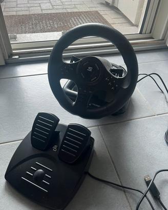 Volante+pedali racing wheel 450