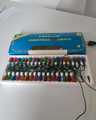 Luci vintage per albero di Natale 